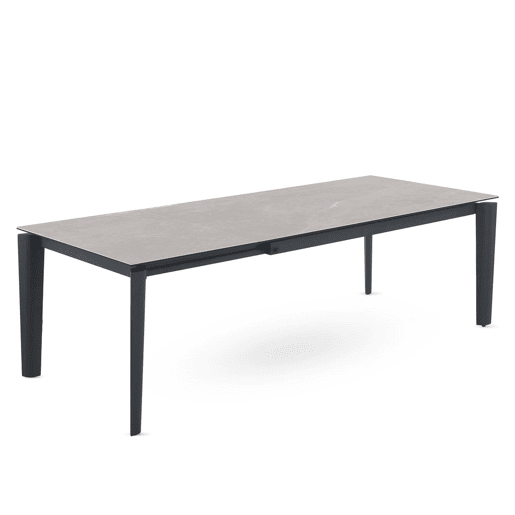 Mesa extensível 180250x100 com tampo cerâmico