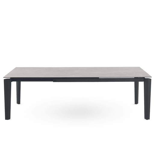 Mesa extensível 180250x100 com tampo cerâmico