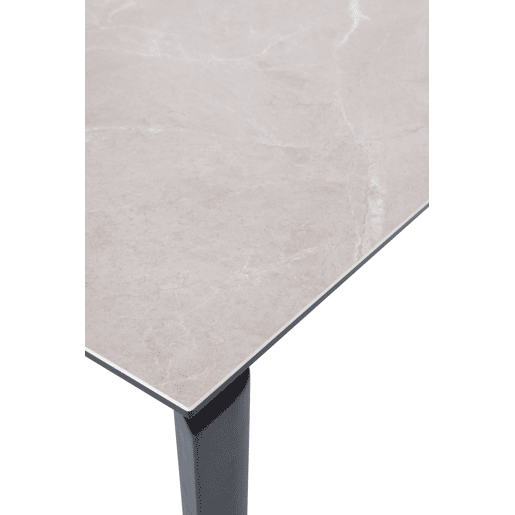 Mesa extensível 180250x100 com tampo cerâmico