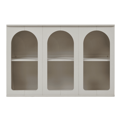 Aparador Trorhun 6 compartimentos MDF 120x30x80 cm Cinzento en.casa