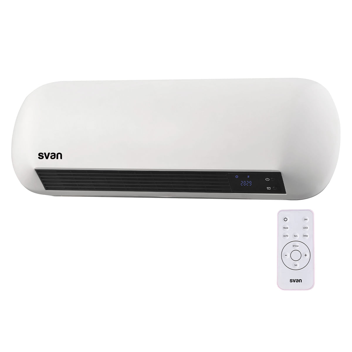 Calefactor Split Svan SCES2000D 2000W pantalla LED + mando a dis