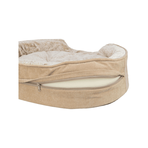 Cama para cão Trixie Vital Lino Soft Bege Creme 60 x 45 cm Cama para cão Trixie Vital Lino Soft Bege Creme 60 x 45 cm