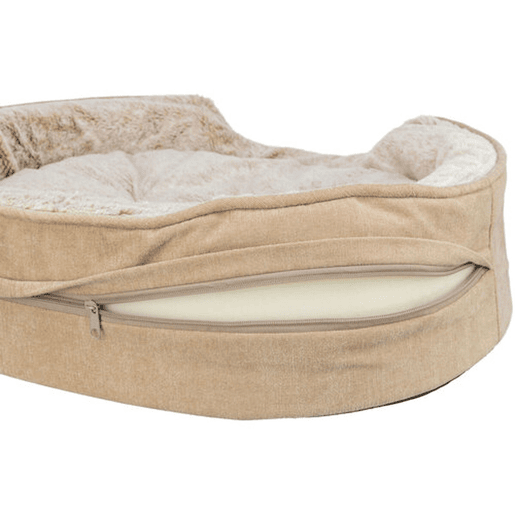 Cama para cão Trixie Vital Lino Soft Bege Creme 60 x 45 cm Cama para cão Trixie Vital Lino Soft Bege Creme 60 x 45 cm