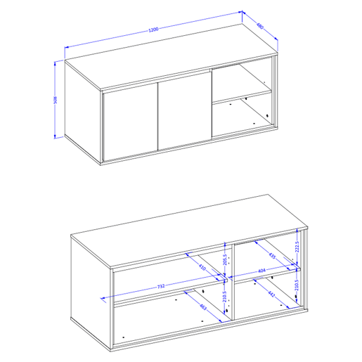 Conjunto móvel sob lavatório 120cm coluna e roupeiros Sophéa Branco