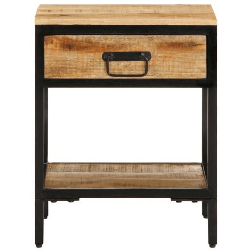 Mesa De Cabeceira - Mesinha De Cabeceira com gaveta Castanho 40 x 35 x 50 cm Mesa De Cabeceira - Mesinha De Cabeceira com gaveta Castanho 40 x 35 x 50 cm