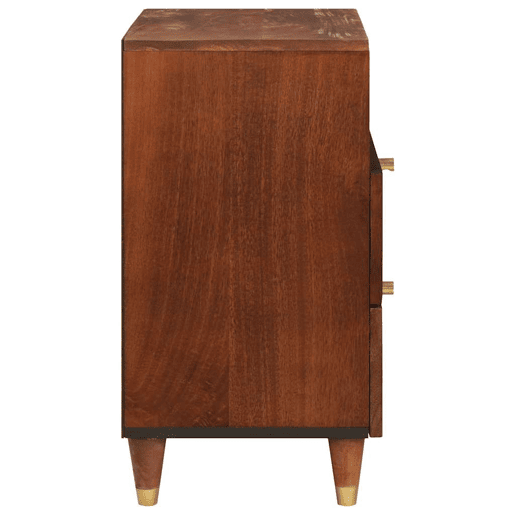 Mesa De Cabeceira - Mesinha De Cabeceira Castanho 50 x 33 x 60 cm