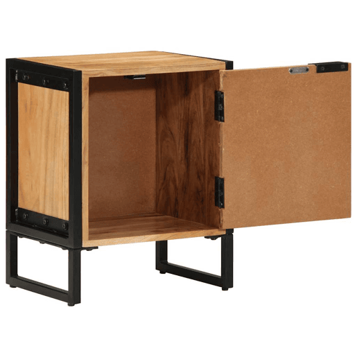 Mesa De Cabeceira - Mesinha De Cabeceira Castanho 40 x 30 x 50 cm