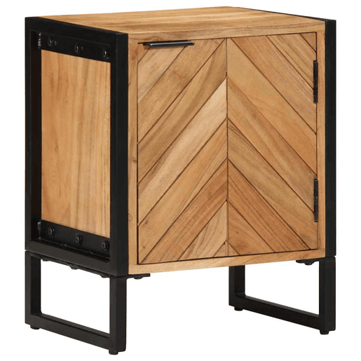 Mesa De Cabeceira - Mesinha De Cabeceira Castanho 40 x 30 x 50 cm