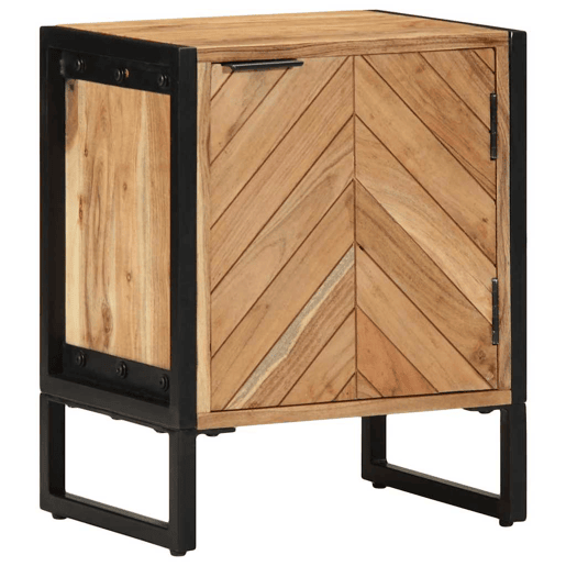 Mesa De Cabeceira - Mesinha De Cabeceira Castanho 40 x 30 x 50 cm
