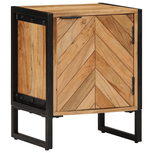 Mesa De Cabeceira - Mesinha De Cabeceira Castanho 40 x 30 x 50 cm