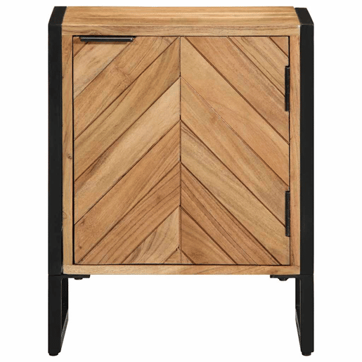 Mesa De Cabeceira - Mesinha De Cabeceira Castanho 40 x 30 x 50 cm