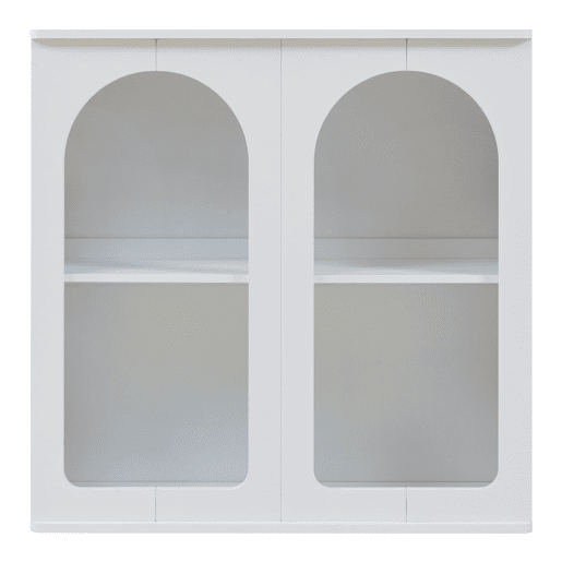 Aparador Trorhun 4 compartimentos MDF 80x30x80cm - Branco en.casa Aparador Trorhun 4 compartimentos MDF 80x30x80cm - Branco en.casa