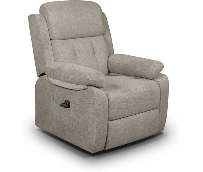 Sillón relax elevador häusbed atenza, 2 motores power lift – visón