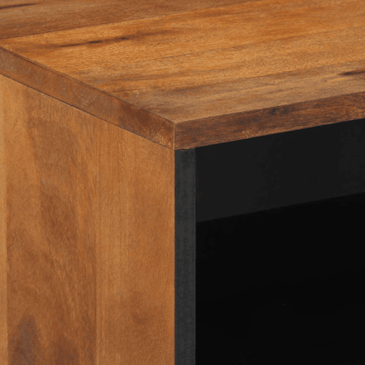 Mesa De Cabeceira - Mesinha De Cabeceira com gaveta castanho mel 50 x 33 x 62 cm