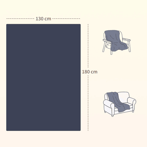 HOMCOM Manta Elétrica Grande 180x130 cm Manta Térmica Sofá de Coralina com 10 Níveis de Temperatura Temporizador Lavável na Máquina Ecrã LED e Proteção contra Sobreaquecimento Azul