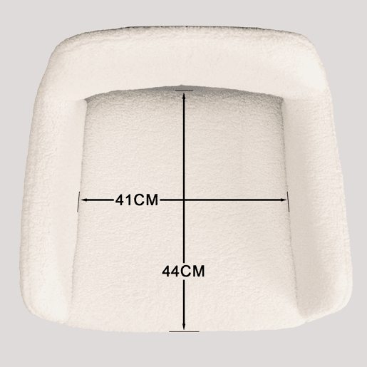 Conjunto De 4 Cadeiras De Jantar Estofadas Em Tecido Tipo Lã De Ovelha Bege Com Assento De Espuma E Pernas De Aço Com Efeito Madeira, Design Nórdico Moderno E Aconchegante Ideal Para Sala De Jantar, Cozinha Ou Sala De Estar