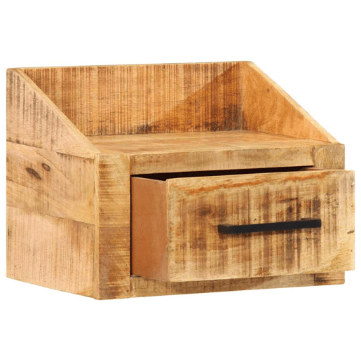 Mesa De Cabeceira - Mesinha De Cabeceira com gaveta Castanho 40 x 30 x 30 cm