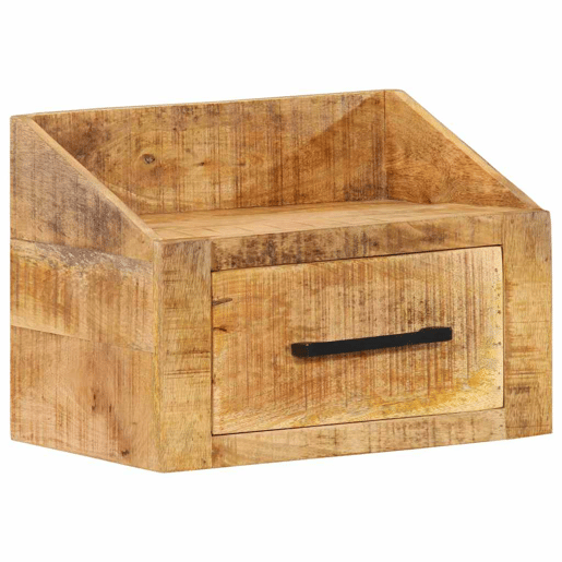 Mesa De Cabeceira - Mesinha De Cabeceira com gaveta Castanho 40 x 30 x 30 cm