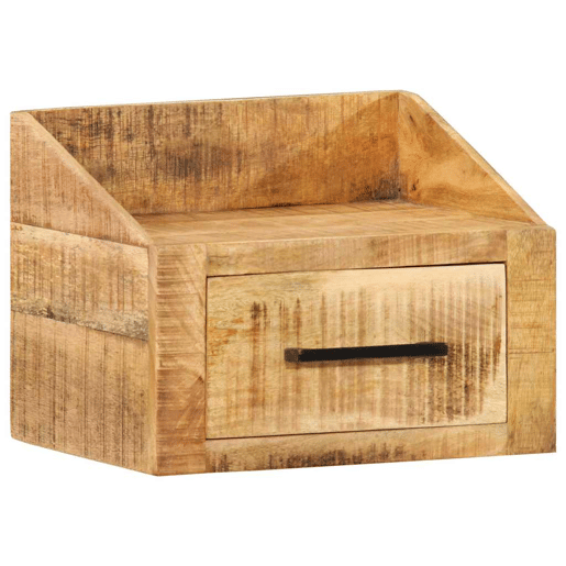 Mesa De Cabeceira - Mesinha De Cabeceira com gaveta Castanho 40 x 30 x 30 cm
