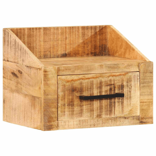 Mesa De Cabeceira - Mesinha De Cabeceira com gaveta Castanho 40 x 30 x 30 cm