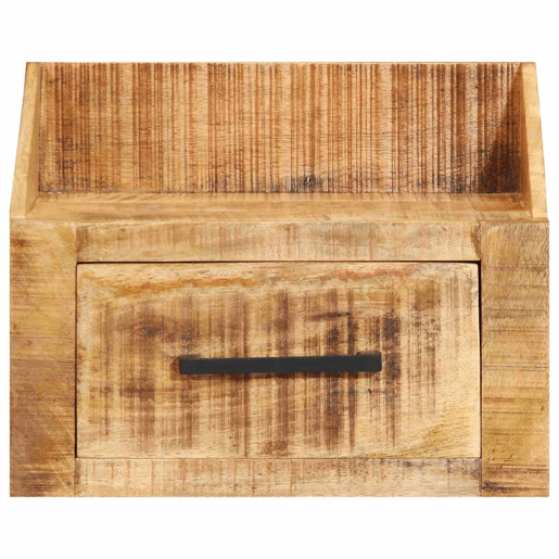 Mesa De Cabeceira - Mesinha De Cabeceira com gaveta Castanho 40 x 30 x 30 cm