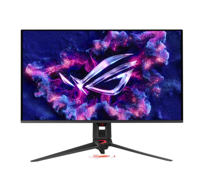 Monitor gaming - ASUS ROG Swift OLED PG32UCDMR, 31.5" UHD 4K, 240 Hz, 0.03 ms, QD-OLED, HDR10, Altura Ajustable, Negro