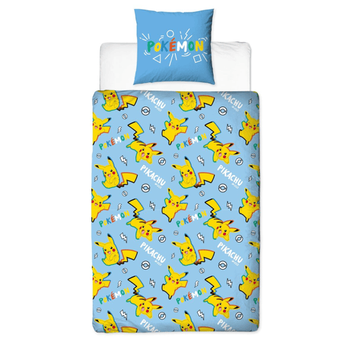 Conjunto de capa de edredom Pokémon Azul 2 Peças