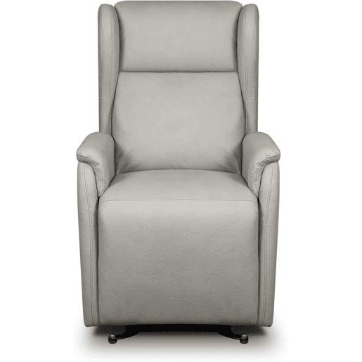 Poltrona elevatória Häusbed Ankor, 2 motores Power Lift com carrinho u2013 Cinza Claro