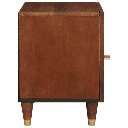 Lote de 2 Mesa De Cabeceira Mesinha De Cabeceira - 40 x 33.5 x 46 cm