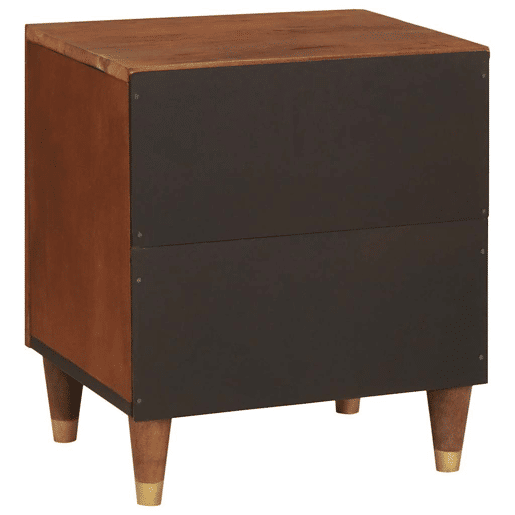 Lote de 2 Mesa De Cabeceira Mesinha De Cabeceira - 40 x 33.5 x 46 cm
