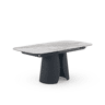 Mesa extensível 180240x95 com tampo cerâmico