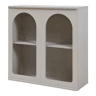 Aparador Trorhun 4 compartimentos MDF 80x30x80 cm Cinzento en.casa