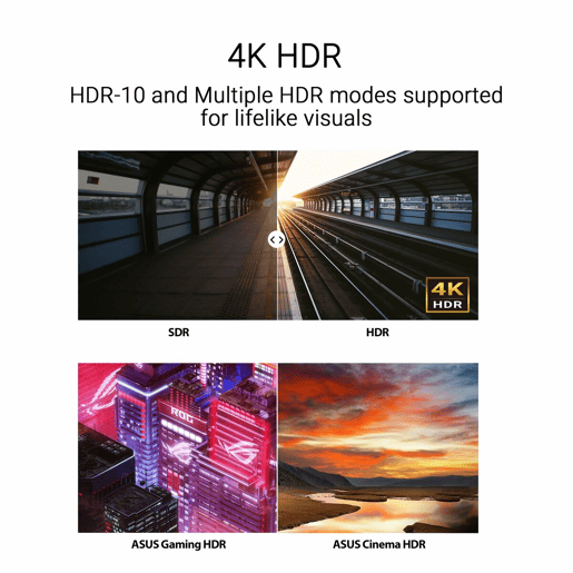 Monitor Gaming Asus 90LM09U3-B01170 4K Ultra HD 27 Monitor Gaming Asus 90LM09U3-B01170 4K Ultra HD 27