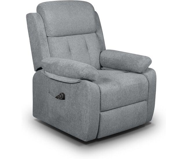 Sillón relax elevador häusbed atenza, 2 motores power lift – gris