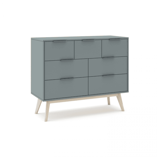 Cómoda Numa Verde Salvia - Oak 120 x 83 x 40 cm Cómoda Numa Verde Salvia - Oak 120 x 83 x 40 cm