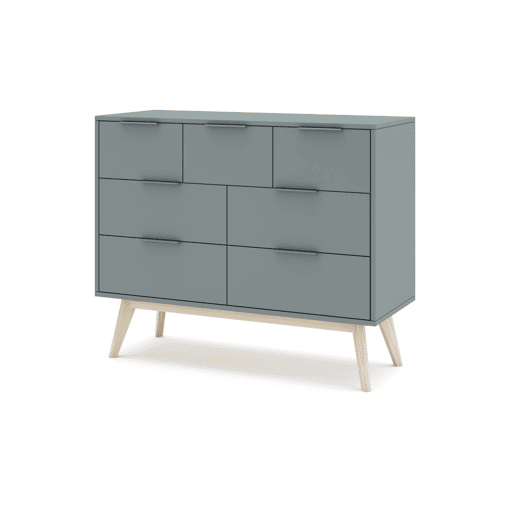 Cómoda Numa Verde Salvia - Oak 120 x 83 x 40 cm Cómoda Numa Verde Salvia - Oak 120 x 83 x 40 cm