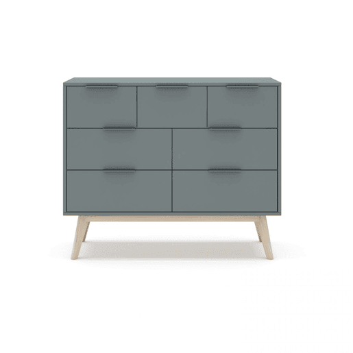 Cómoda Numa Verde Salvia - Oak 120 x 83 x 40 cm Cómoda Numa Verde Salvia - Oak 120 x 83 x 40 cm