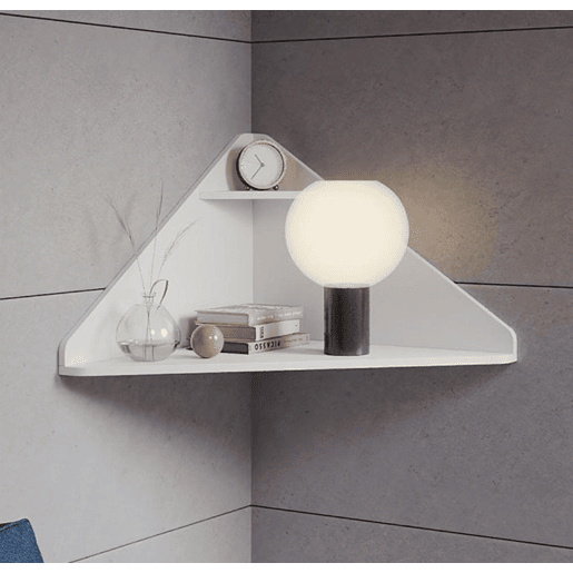 Secretária Quarto Escritório Branco 93x63,7x45 Zen Muebles Bonitos