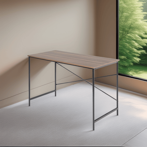 Mesa dobrável Well Home Tasman Walnut