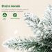 Árbol de Navidad Plástico, Acero HOMCOM, hogar - decoración Árbol de Navidad Plástico, Acero HOMCOM, hogar - decoración Verde