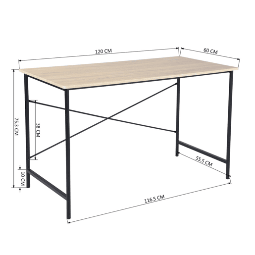 Mesa de madeira de faia Well Home Tasman