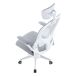 Silla de estudio Admis giratoria con apoyabrazos y ruedas Silla de estudio Admis giratoria con apoyabrazos y ruedas Blanco