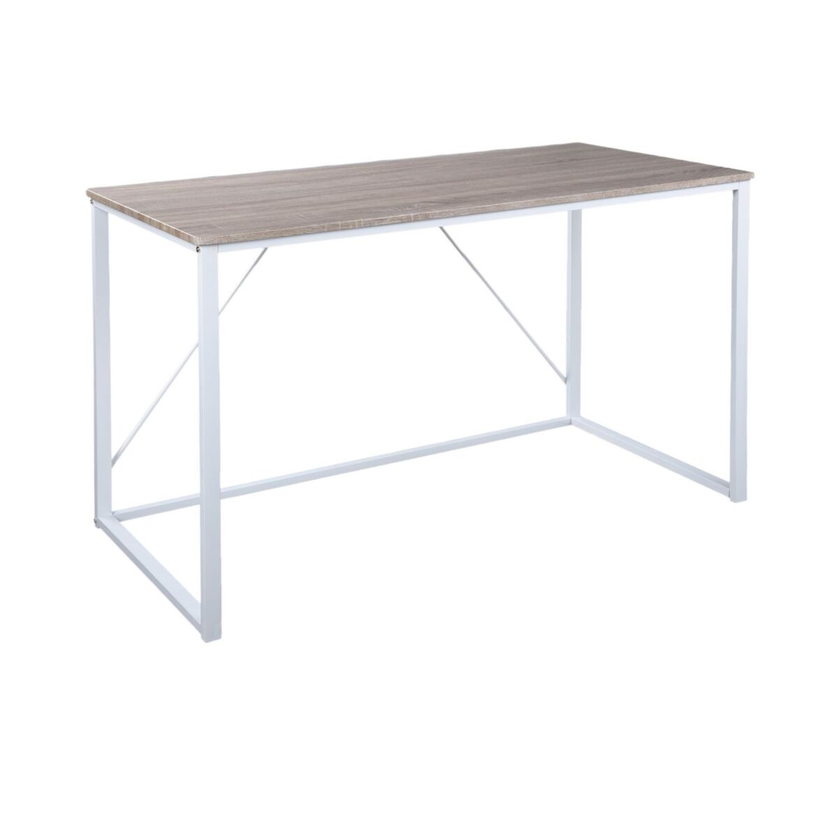 Well home mesa plegable ''elmo'' de color blanco en madera de haya