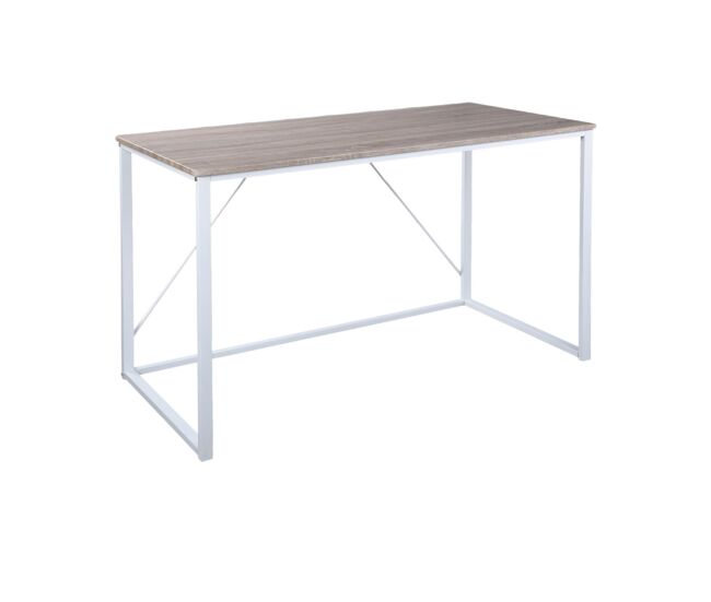 Well home mesa plegable ''elmo'' de color blanco en madera de haya