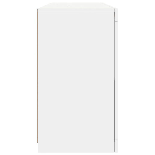 vidaXL Aparador com luzes LED 142,5x37x67 cm branco vidaXL Aparador com luzes LED 142,5x37x67 cm branco
