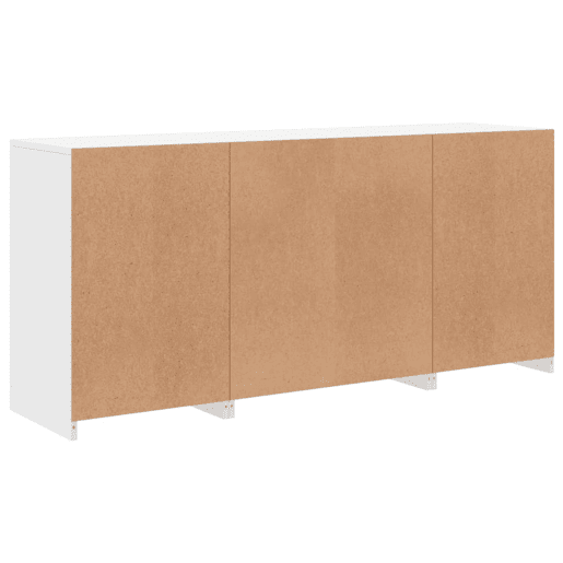vidaXL Aparador com luzes LED 142,5x37x67 cm branco vidaXL Aparador com luzes LED 142,5x37x67 cm branco
