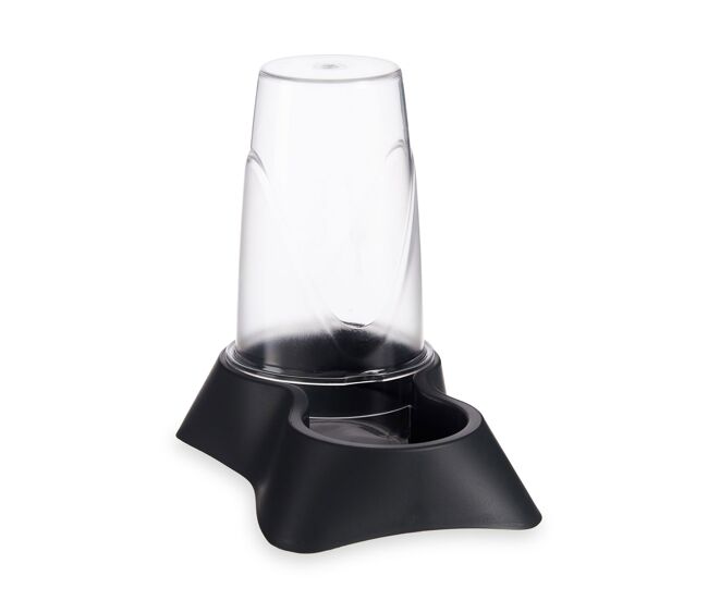 Well home - comedero bebedero para mascotas base antideslizante ergonómico