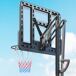 Canasta de Baloncesto Acero, Plástico SPORTNOW Canasta de Baloncesto Acero, Plástico SPORTNOW Negro