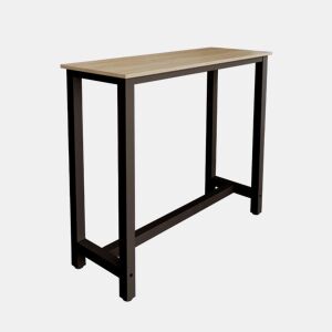 Mesa alta Cozinha Sala de jantar PretoSonoma 120x40x100 Ani Muebles Bonitos