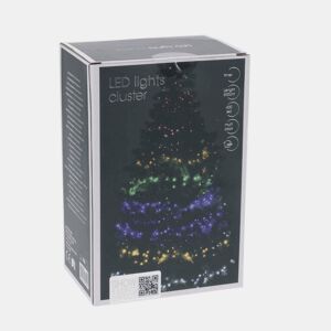 Conjunto de luzes LED multicoloridas Well Home 400 com controlador - 8 metros de comprimento